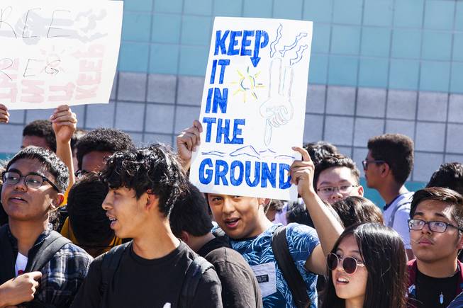 Climate Change Student Walkout