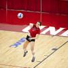 UNLV's Mariena Hayden is shown in a match against Air Force, Oct. 25, 2018


