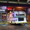 North Las Vegas Police say a woman was taken into custody after she hit a casino employee with a recreational vehicle and then crashed into the Cannery on Friday, Oct. 25, 2019.