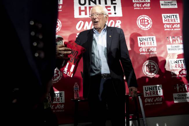 Bernie Sanders at Culinary Union Town Hall