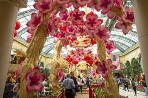Chinese New Year at Bellagio Conservatory