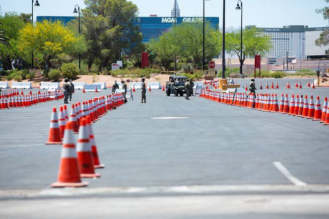 UNLV's Drive-Thru and Walk-Up COVID-19 Testing Site