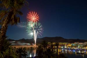 Fireworks Over Lake Las Vegas