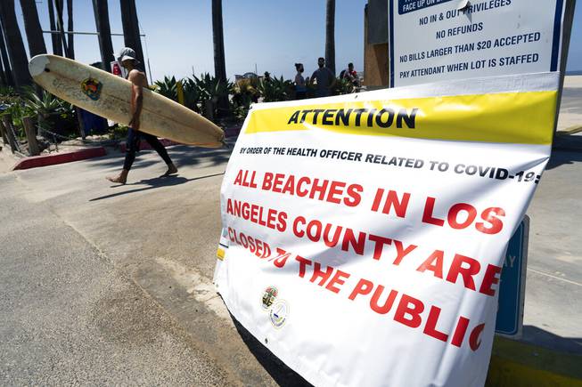 Beaches closed on fourth