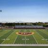 A view of Faith Lutheran's football field, Friday, Aug. 7, 2020. 