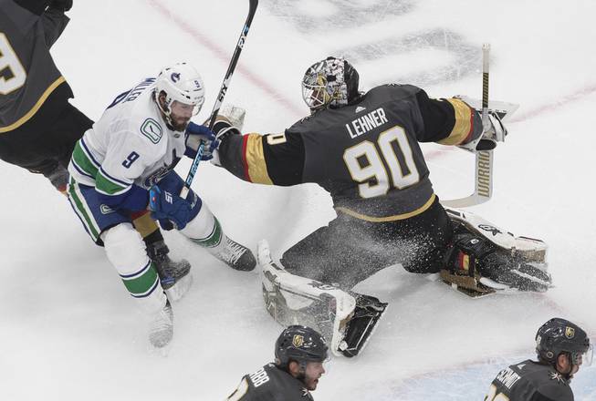 Golden Knights Fall 5-2 Vancouver Canucks