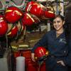 Maritsa Mendoza, a North Las Vegas native, was selected as Sailor of the Week serving aboard USS Vella Gulf, a U.S. Navy guided-missile cruiser, currently deployed in the Atlantic Ocean. Mendoza is a 2019 Rancho High School graduate. Today, Mendoza serves as a damage controlman.