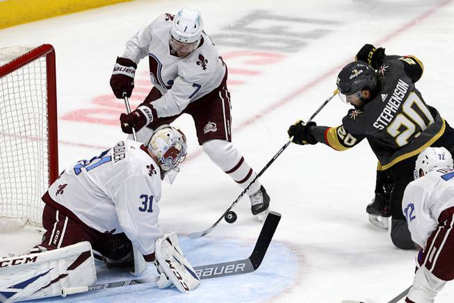 Golden Knights Beat Avalanche in OT