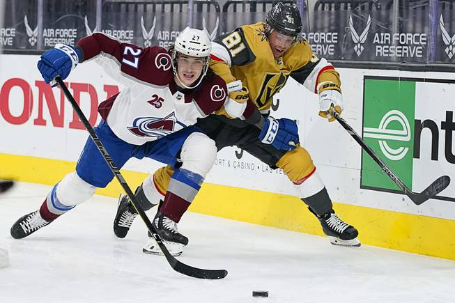 Golden Knights Beat Avalanche, 5-2