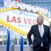 Steve Hill, president/CEO of the Las Vegas Convention and Visitors Authority (LVCVA), prepares for an interview before the opening of the Las Vegas Convention Center's West Hall Tuesday, June 8, 2021. 