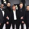 AJ McLean, from left, Kevin Richardson, Brian Littrell, Nick Carter, and Howie Dorough of The Backstreet Boys appear at the 61st annual Grammy Awards in Los Angeles on Feb. 10, 2019.