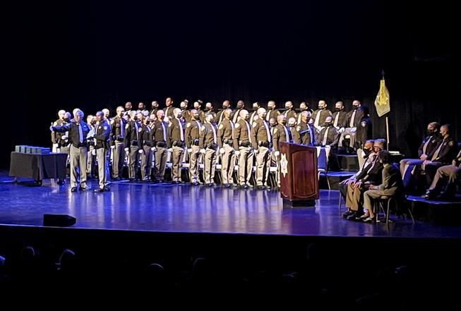 Metro’s newest class of officers graduates Wed. Oct. 2021 at the Orleans.