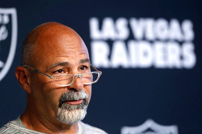 Las Vegas Raiders Interim Head Coach Rich Bisaccia
