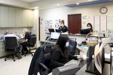 For uninsured Nevadans, Volunteers in Medicine can be a lifeline to the costly barriers of health care in the state. The two local locations combine to see 865 patients, 70% of whom are Latino.

