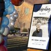A photo of Rex Patchett is displayed during a Celebration of Life at Paradise Pointe Park in Henderson Friday, March 11, 2022. Patchett,13, was killed by a motorist who lost control of his car in front of Mannion Middle School on Monday, March 7. 