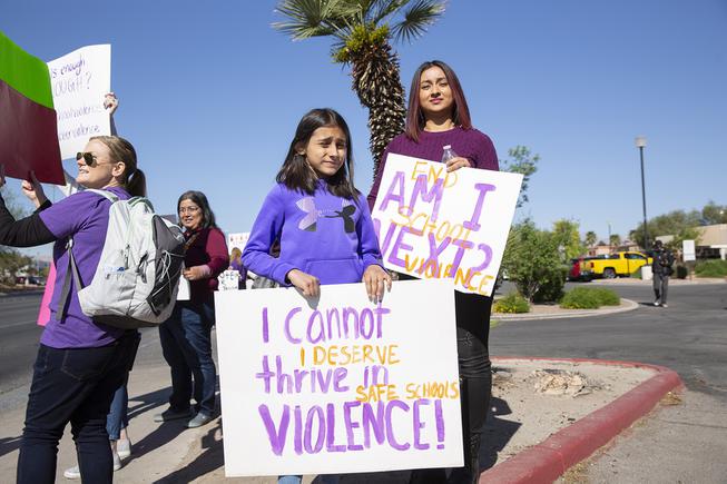 Protest Against School Violence