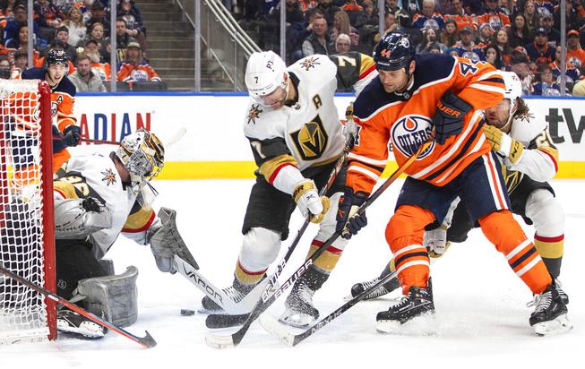 Golden Knights fall to Oilers