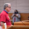 Ted Pappageorge, secretary-treasurer of the  Culinary Union, Local 226, speaks during a city council meeting at North Las Vegas City Hall Wednesday, August 3, 2022.