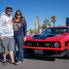 Tony Moffett and his wife, Kelley, show off their restored 1972 Ford Mustang Mach 1 every Saturday morning at the Shelby Heritage Center meetup for car enthusiasts. Like other collectible car owners, Moffett will have to meet new requirements to license his car annually in Nevada.