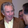 Robert Bigelow, left, owner of Budget Suites of America and Bigelow Aerospace, talks with Dr. Tony Alamo during an event with Nevada Governor-elect Joe Lombardo at Rancho High School Monday, Nov. 14, 2022. Lombardo beat incumbent Democratic Governor Steve Sisolak.