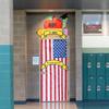 The door to history teacher Reuben D'Silva's classroom is shown at Rancho High School Tuesday, Nov. 15, 2022. Students decorated the classroom doors of military veterans for Veterans Day. D'Silva is the newly-elected assemblyman for Assembly District 28.