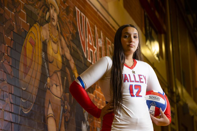 Valley's Volleyball Player Aaliyah Harris