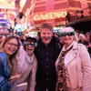 Scenes from the Fremont Street Experience in downtown Las Vegas on New Year's Eve, Dec. 31, 2022.