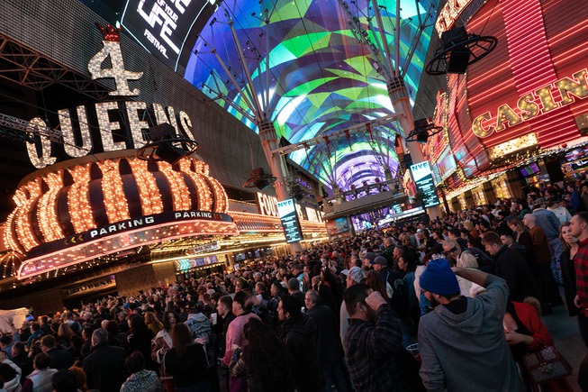 Welcoming 2023: New Year's Eve on Fremont Street Experience