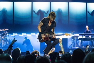 Grammy Award-winning artist Keith Urban performs Friday, March 3, 2023, on opening night of his new Las Vegas residency at Zappos Theater at Planet Hollywood.