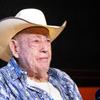 Retired poker professional Doyle Brunson waits for the start of a question-and-answer session during the grand opening of the rebranded Horseshoe Las Vegas, formerly Ballys Las Vegas, Friday, March 24, 2023. Brunson won the World Series of Poker Main Event two times - in 1976 and 1977.