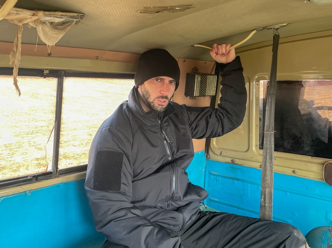 A Las Vegas business owner and former U.S. Marine has dedicated his time and resources to helping Ukraine since Russia invaded the nation in February of last year. 
Lance Zaal, owner of Las Vegas Ghosts, is on his fourth trip to Ukraine since the start of the war.