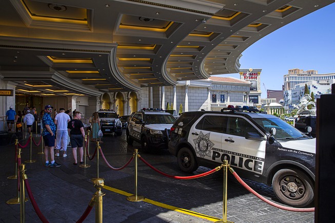 Hotel Room Barricade at Caesars Palace