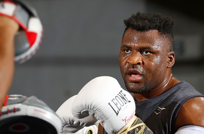 Francis Ngannou Prepares For Tyson Fury