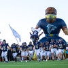Foothill players head onto the field for a high school football game against Green Valley at Foothill High School in Henderson Friday, Oct. 6, 2023. 