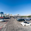 The Las Vegas Convention Center is opening up their convention parking lot off of Paradise Road, where Strip employees can park-and-ride into the Strip via Monorail or by Bus, Wednesday, October 11, 2023 Brian Ramos.