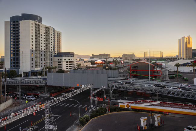 Formula 1 Bridge and Paddock