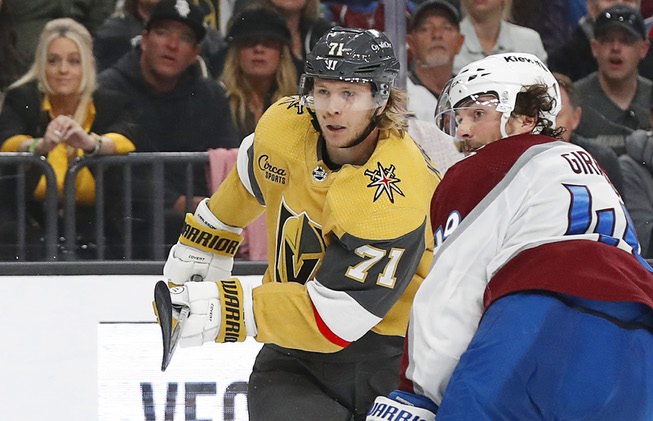 Golden Knights Shut Out Avalanche