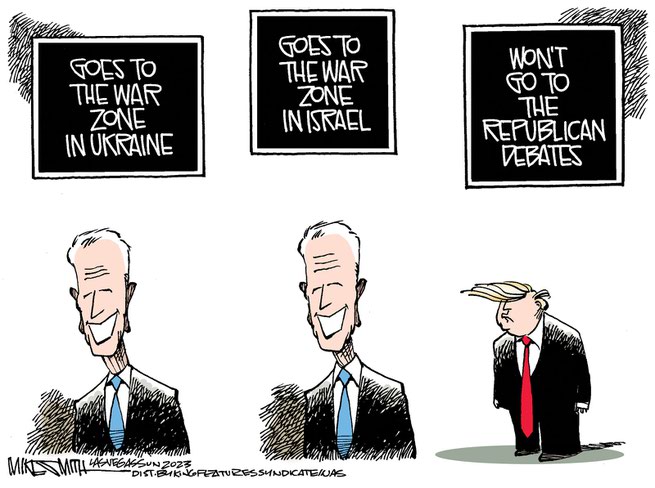 111023 smith cartoon Biden/Trump 