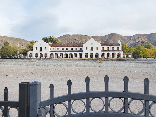 The Caliente Train Depot opened in 1923. The mission-style, two-story building initially housed the railroad station, private offices and a community center on the first floor, while the second level featured a hotel. It is undergoing a major renovation.