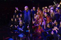 Sir Anthony Hopkins is the unseen narrator of the show, which opened about a year ago at the Wynn. 