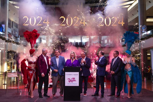 The New Year’s Eve fireworks display over Las Vegas Boulevard will last eight minutes using 12,000 electrical circuits and 66 pyrotechnicians, officials coordinating the annual “America’s Party” over the Strip ...