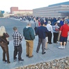 Las Vegas voters line up Feb. 23, 2016, to attend a Republican Party caucus at Western High School in Las Vegas. The Nevada Republican Party is eschewing the state’s Republican presidential preference primary election set for Feb. 6 in favor of conducting its own presidential caucuses, like this one eight years ago. But just weeks before the Feb. 8 caucuses, Clark County School District administrators say state party officials haven’t secured permission to conduct any of the caucuses in district schools.
