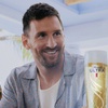 In a photo provided by Michelob Ultra, Inter Miami’s Lionel Messi is shown on the set of a Super Bowl commercial for Michelob Ultra in this image released Thursday, Jan. 25, 2024. The World Cup champion from Argentina will be part of a Super Bowl ad for the first time.
