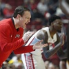 UNLV head coach Kevin Kruger applauds a play during the first half of an NCAA basketball game against Wyoming Saturday, Feb. 3, 2024, in Las Vegas. (Steve Marcus