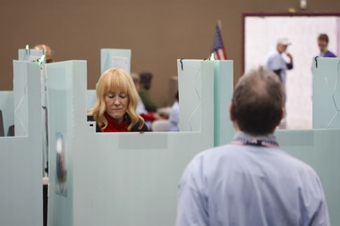 The survey polled 1,000 registered voters likely to participate in Nevada’s Democratic presidential primary.