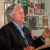 The historic first sale made by Clark County Commissioner and longtime advocate for cannabis, Tick Segerblom at Las Vegas‚Äô first regulated cannabis cocktail lounge, Smoke and Mirrors Cannabis Lounge on Friday, February 23, 2024.