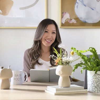 Las Vegas local Kim Nguyen opened her business, Base Roots, as an online storefront on Amazon about six years ago. Since then, the home decor shop has virtually grown nonstop, giving shoppers the opportunity to make their home their own, using ceramic planters and vases, floating shelves and other whimsical but functional furnishings.