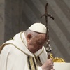 Photo: Pope Francis celebrates the Holy Chrism Mass in St