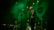 Alkaline Trio were wildly engaging and all-around exceptional on the final night of a five-week run that Dan Andriano called, "the best tour we've ever done."  