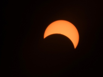 2024 Partial Solar Eclipse in Las Vegas